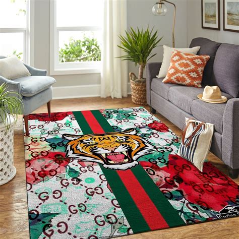 Gucci tiger rug